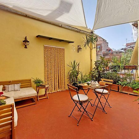 ローマCampo Dei Fiori Con Terrazzoアパートメント エクステリア 写真